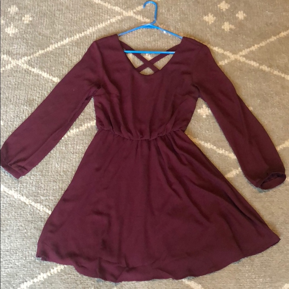 Lush Cross-back Dress